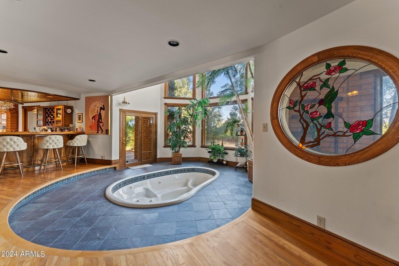 Spa in Great Room