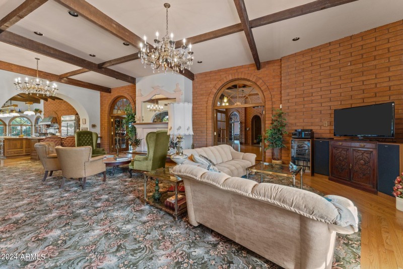Family Room Multiple Seating Areas
