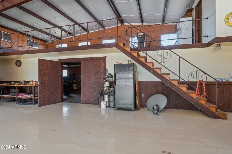 Stairs to Pilot's Lounge