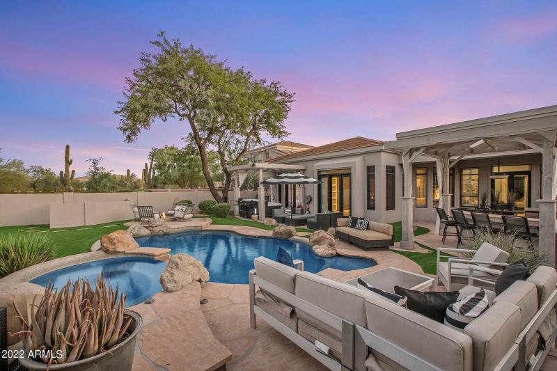 Beautiful Pool & Seating Area