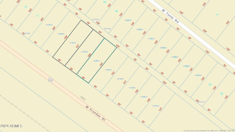 Parcel Map of 3 Lots