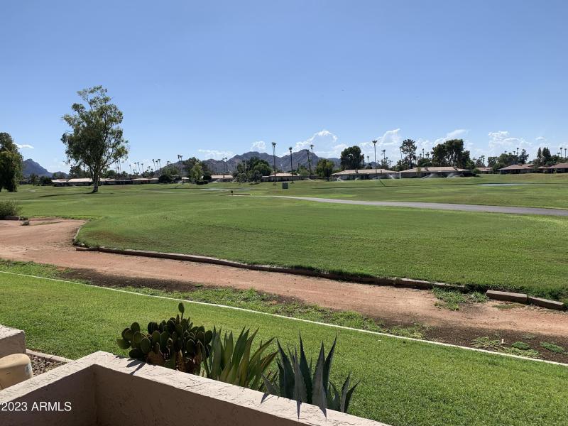 Golf and Mummy Mtn view