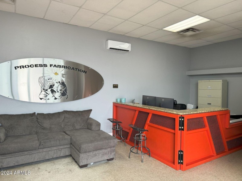Front Desk area