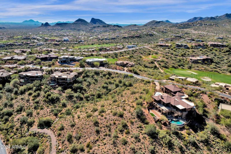 Aerial Views of Land