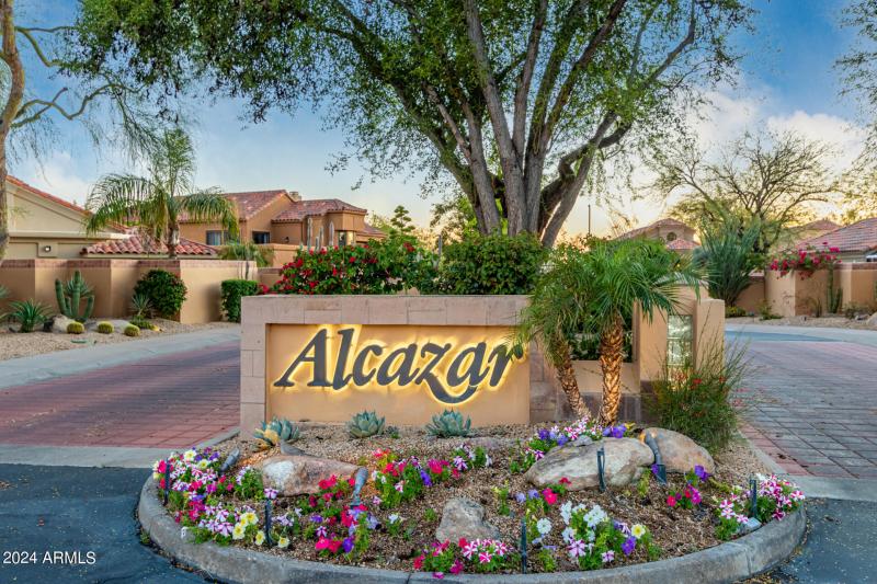 Gated Entrance to Community
