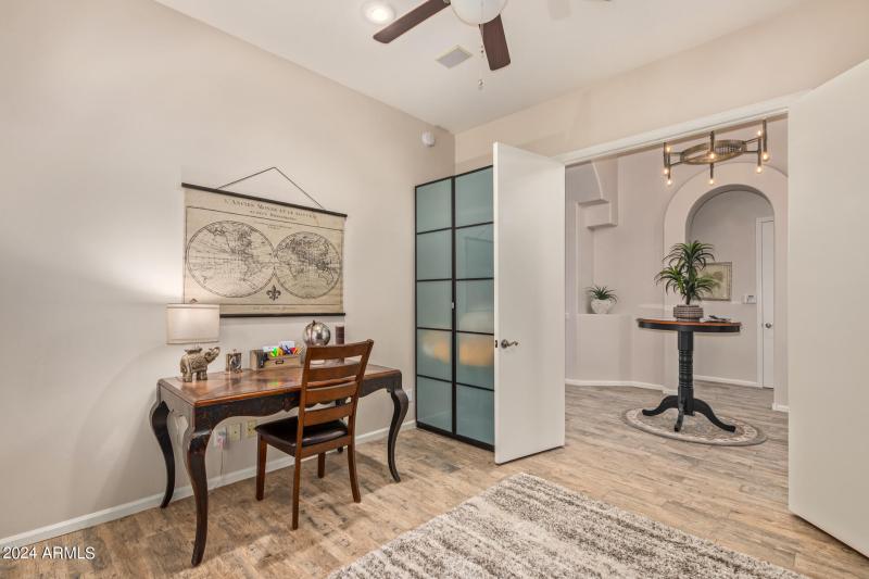 3rd Bedroom with Murphy Bed and Office