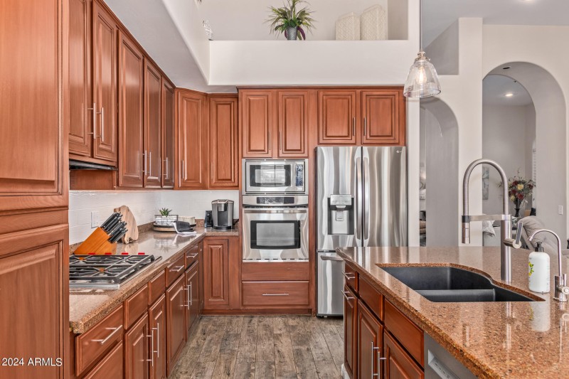 Kitchen with Stainless Steel Appliances