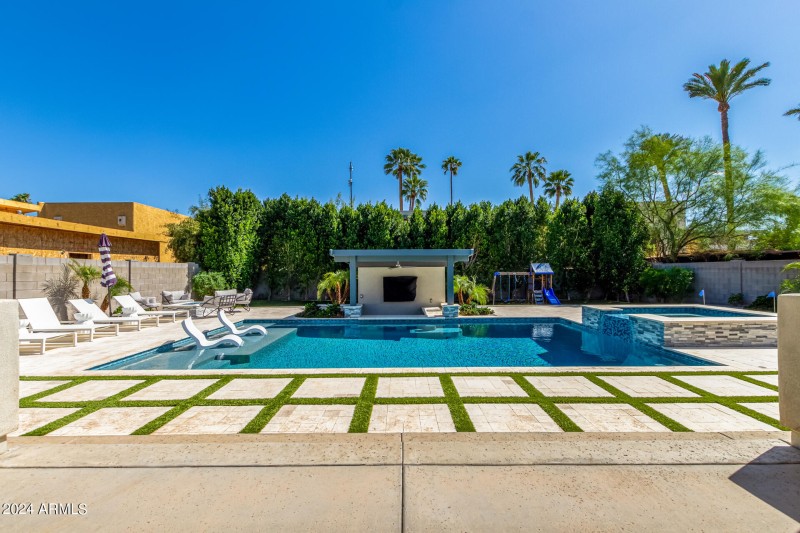 Private Backyard with Heated Pool & Spa