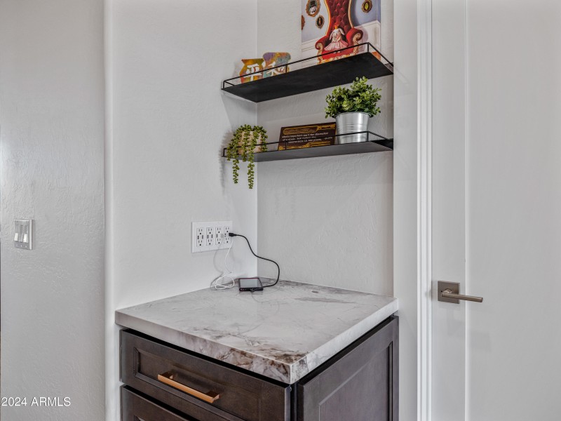 Built-In Charging Station
