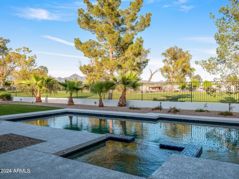 Resort-Style Pool Setting