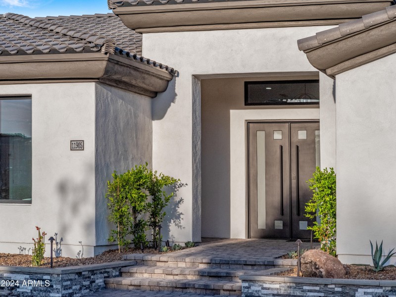 Sleek Modern Entry