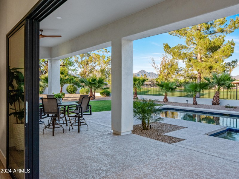 Covered Patio Retreat