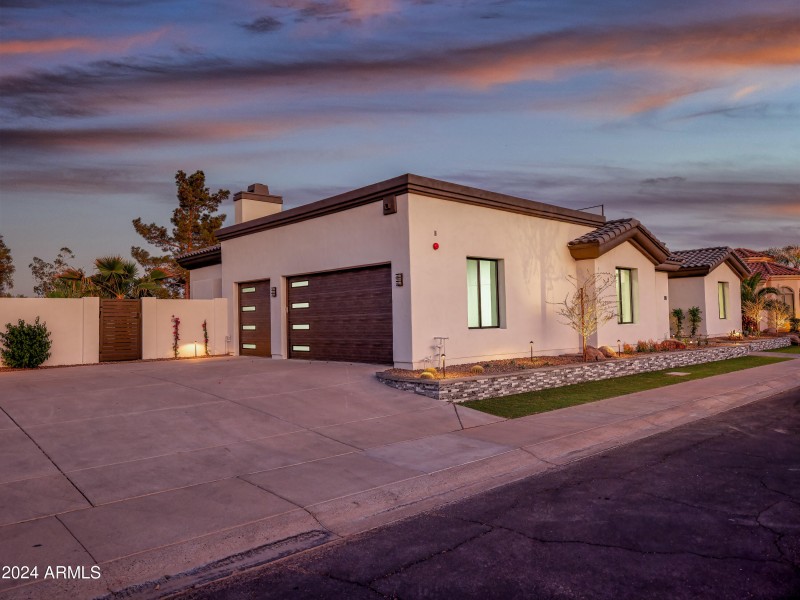 Evening Curb Appeal View
