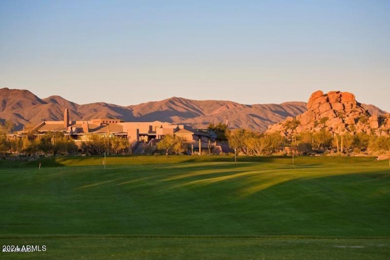 Driving Range Looking North