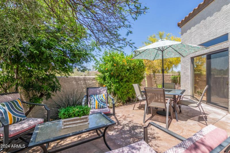 Private Backyard Patio