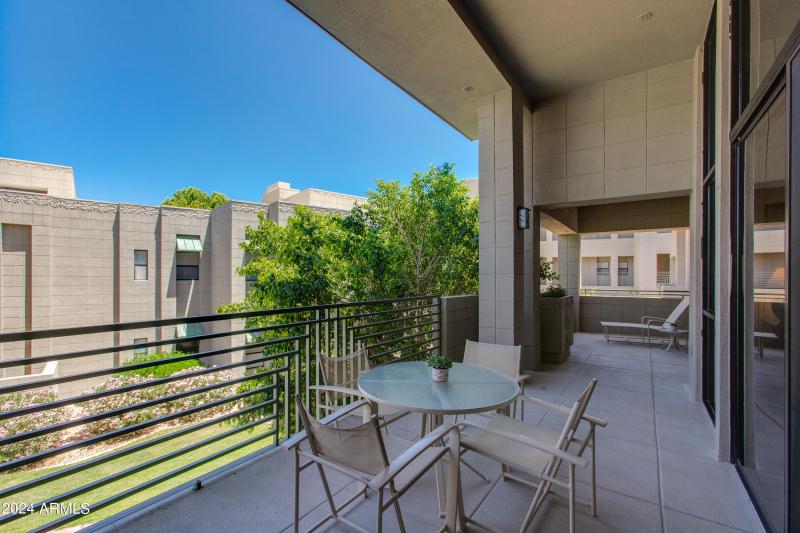 Large Covered Balcony