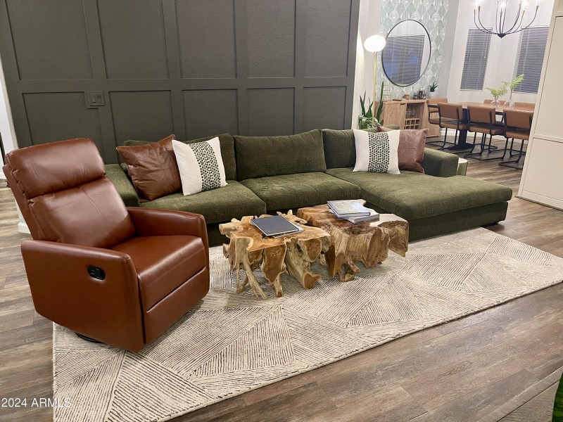 Great Room Opens to Dining Room