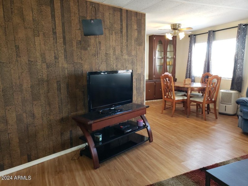 Front room view of dining