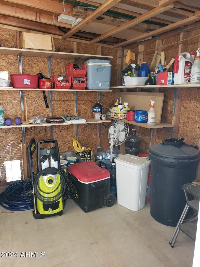 Storage shed view 3