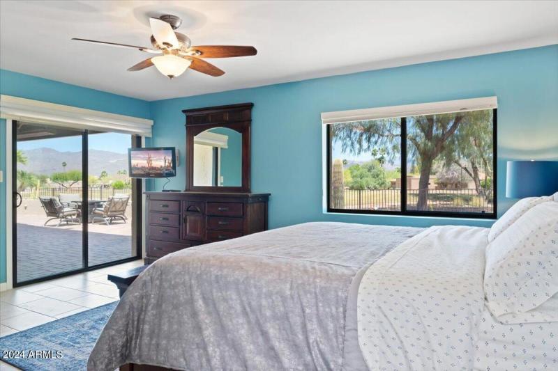 Direct Patio Access & Views From Bed