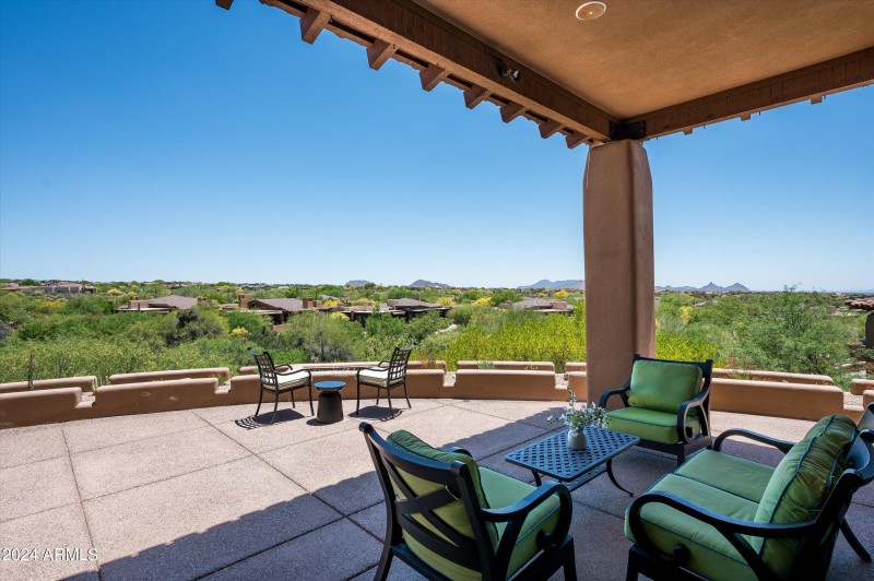 Patio seating