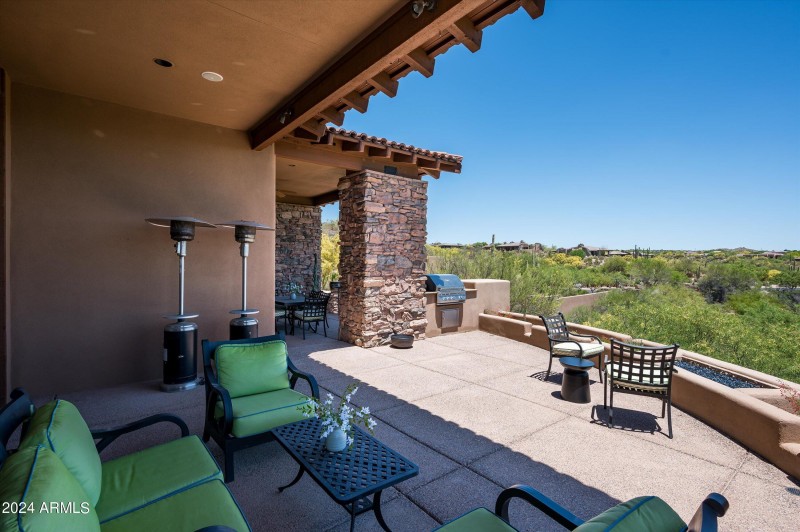 Patio seating