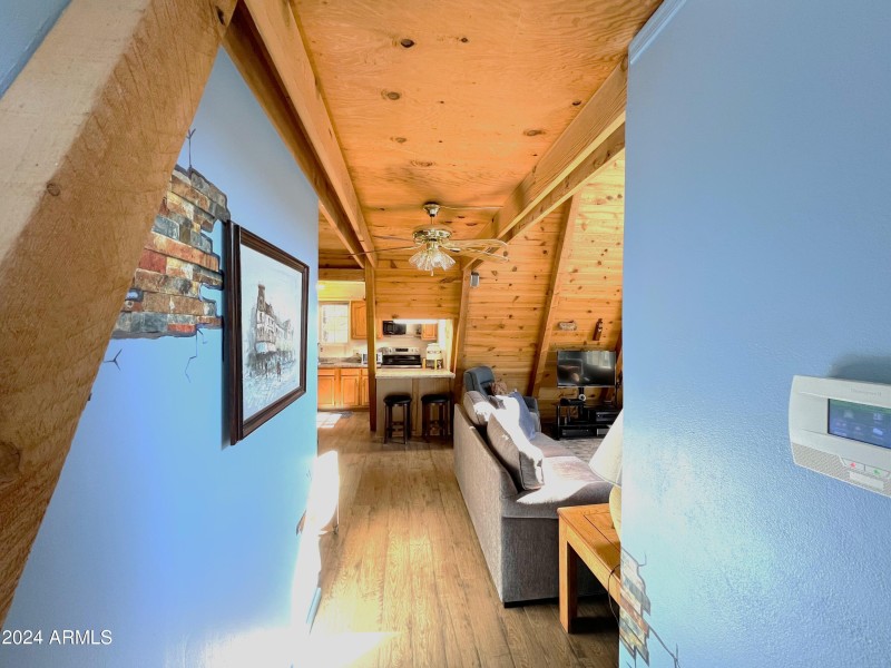 Hall from bedroom