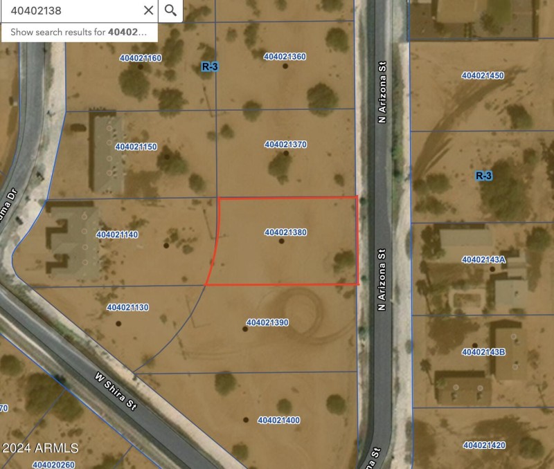 ARIZONA ST Zoning