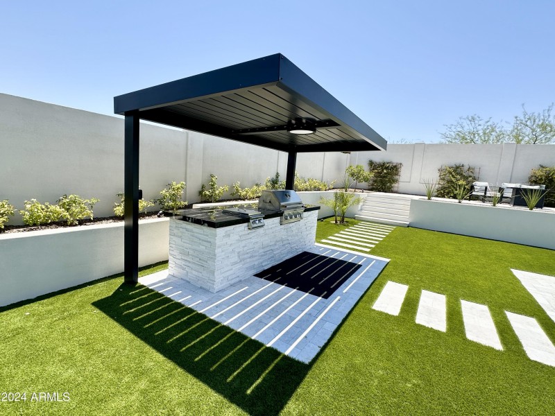 Custom BBQ Area