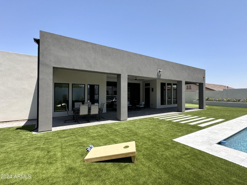 View toward back of home