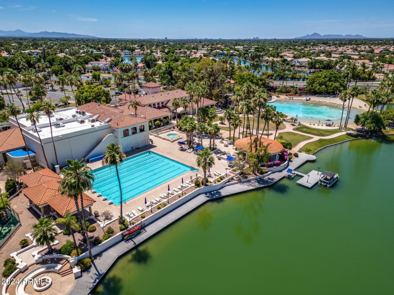 Lagoon & Lap Pools, Waterfalls & Cabanas