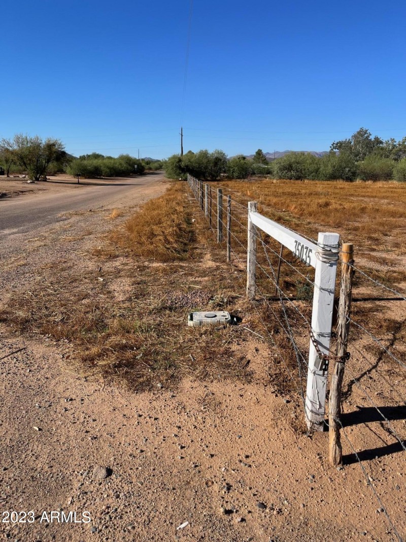 Looking North - New bobwire fencing