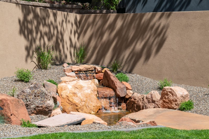 Designer Waterfall Feature