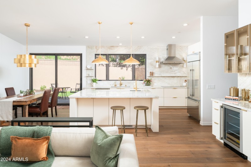 Open Gourmet Kitchen