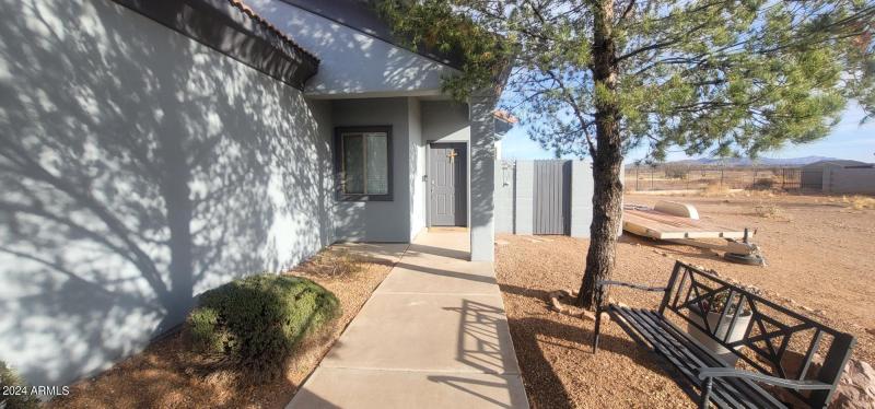 3731 CR front view bench porch