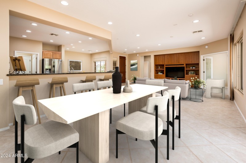 Virtual Dining Area