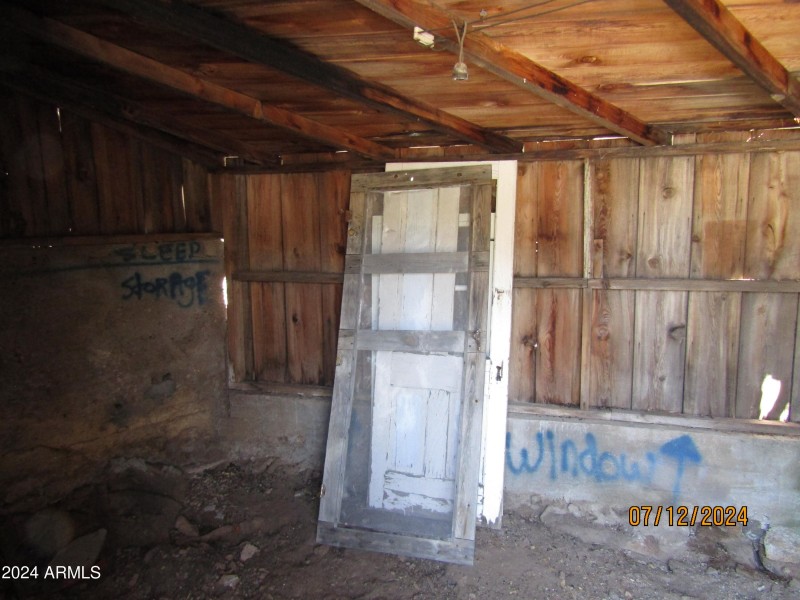 the old chicken coop readay for rehab