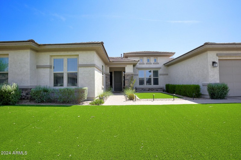 Front of the house