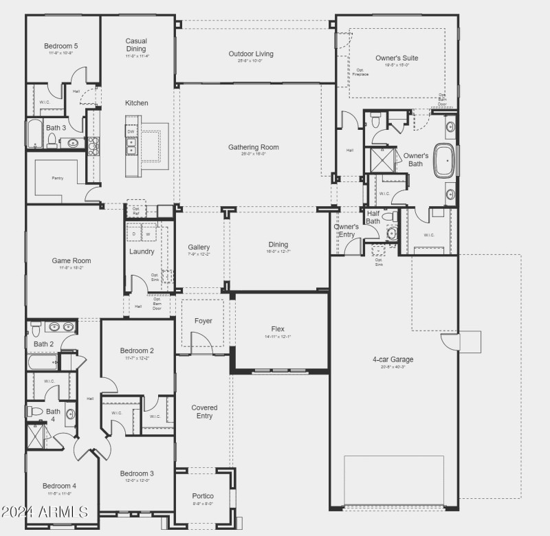 Builder Floor Plan