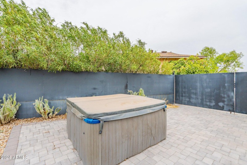 ABOVE GROUND SPA AREA