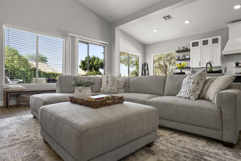 Large lounging sectional