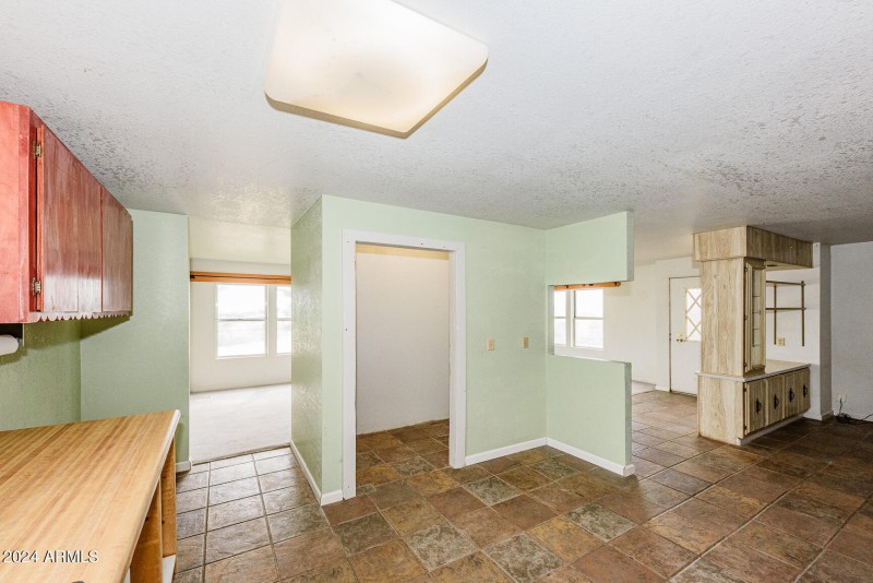 Walk in pantry in kitchen