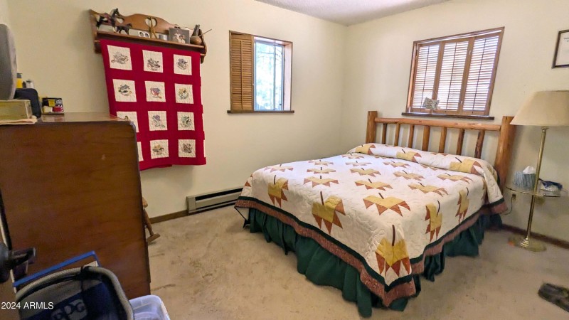 Bedroom baseboard heating