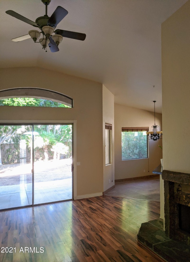 Fireplace / Living from Entry