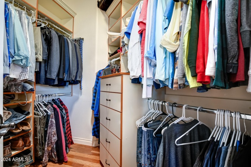 His Primary Closet