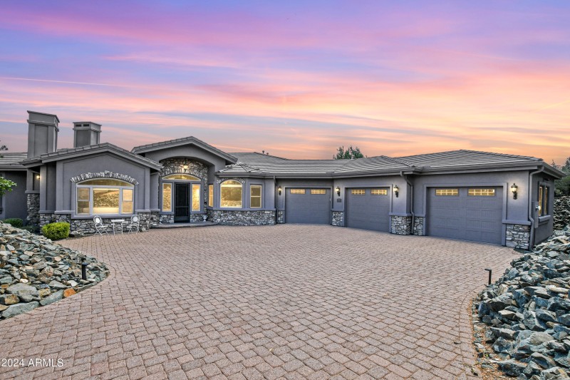 Twilight Photo of Home