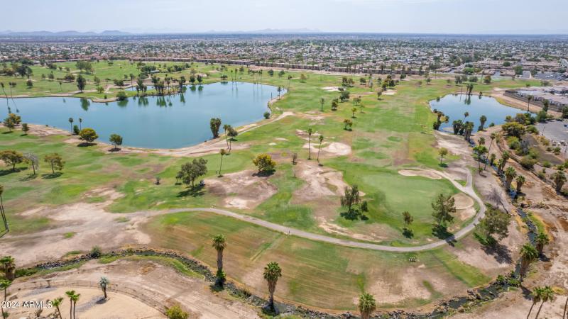 Aerial Golf Course