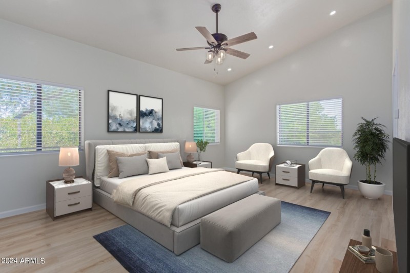 Primary Bedroom- Virtually Staged