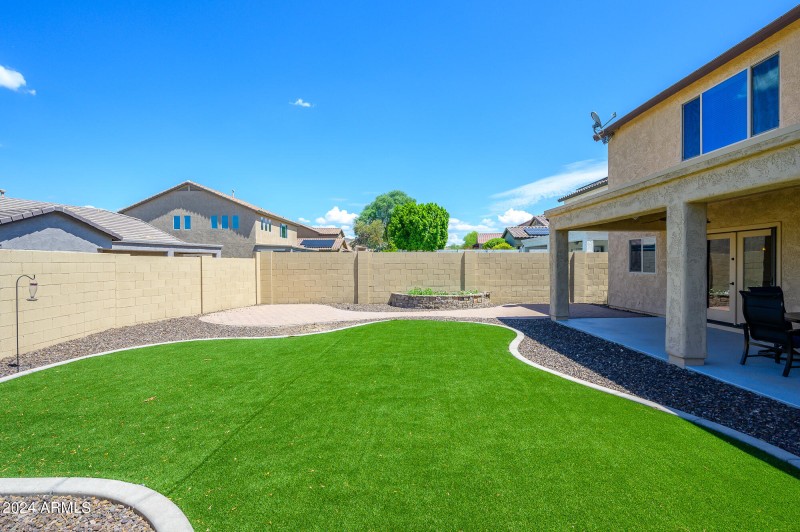Backyard View from West Side