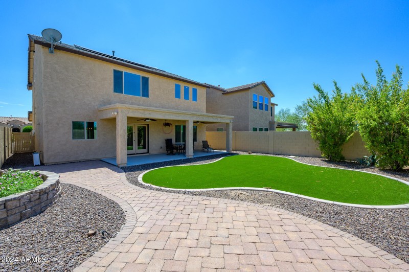 Back of home view